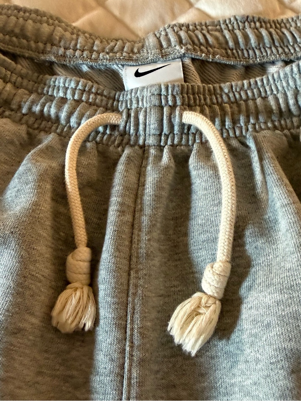 Nike Dri-FIT Men's Gray Sweatpants Joggers XL Zip Pocket